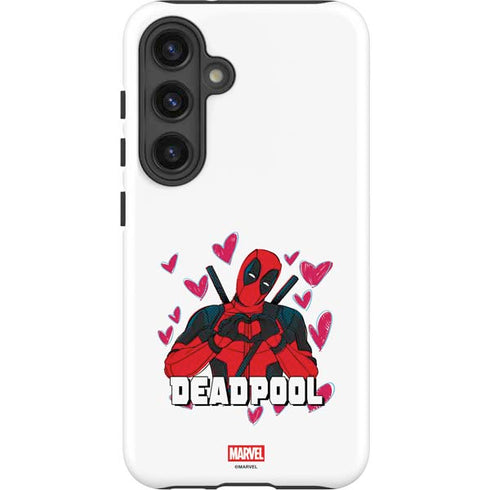 Marvel Deadpool Legacy Deadpool Love Galaxy S25 Impact Case